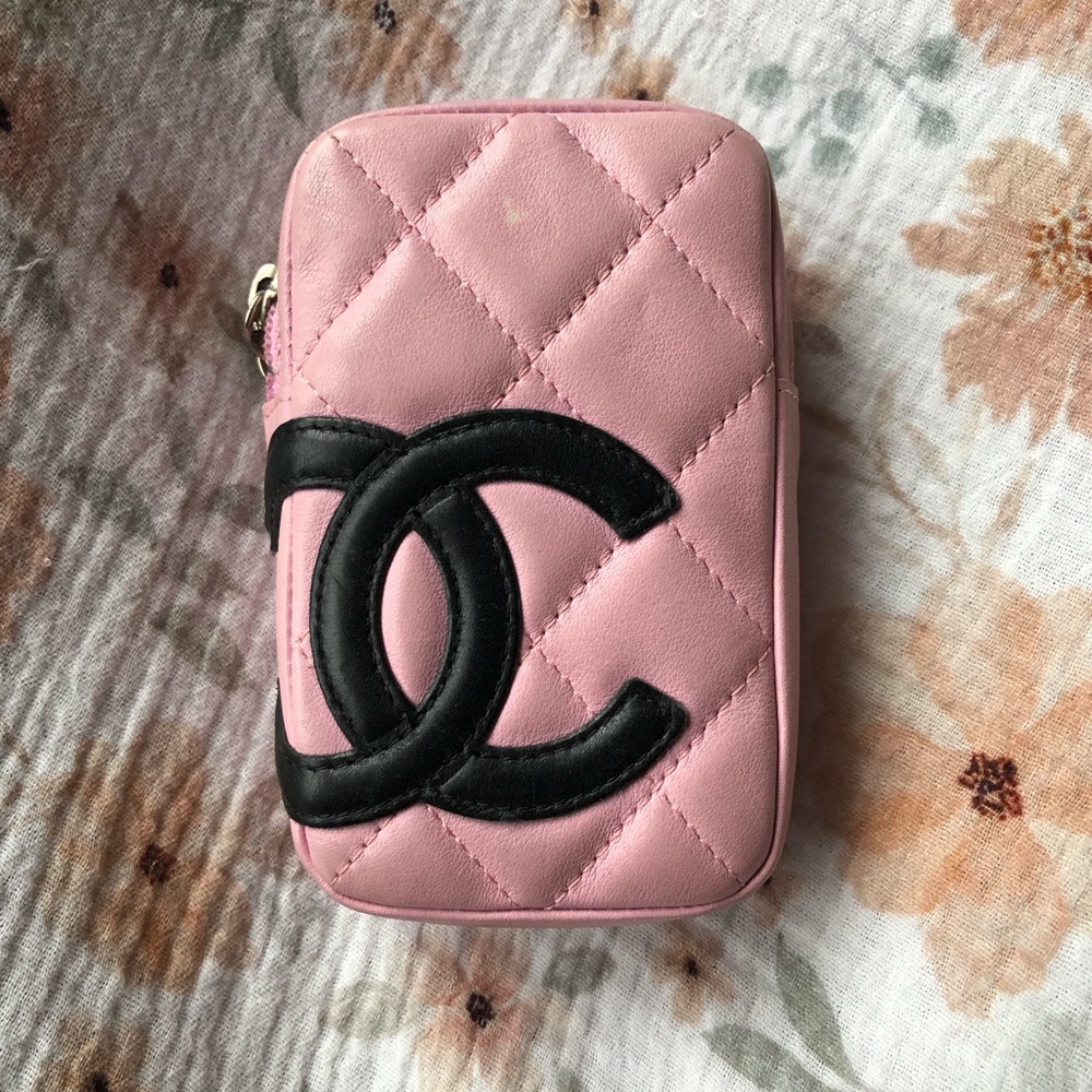 CHANEL cigarette case Cambon mini bag pouch